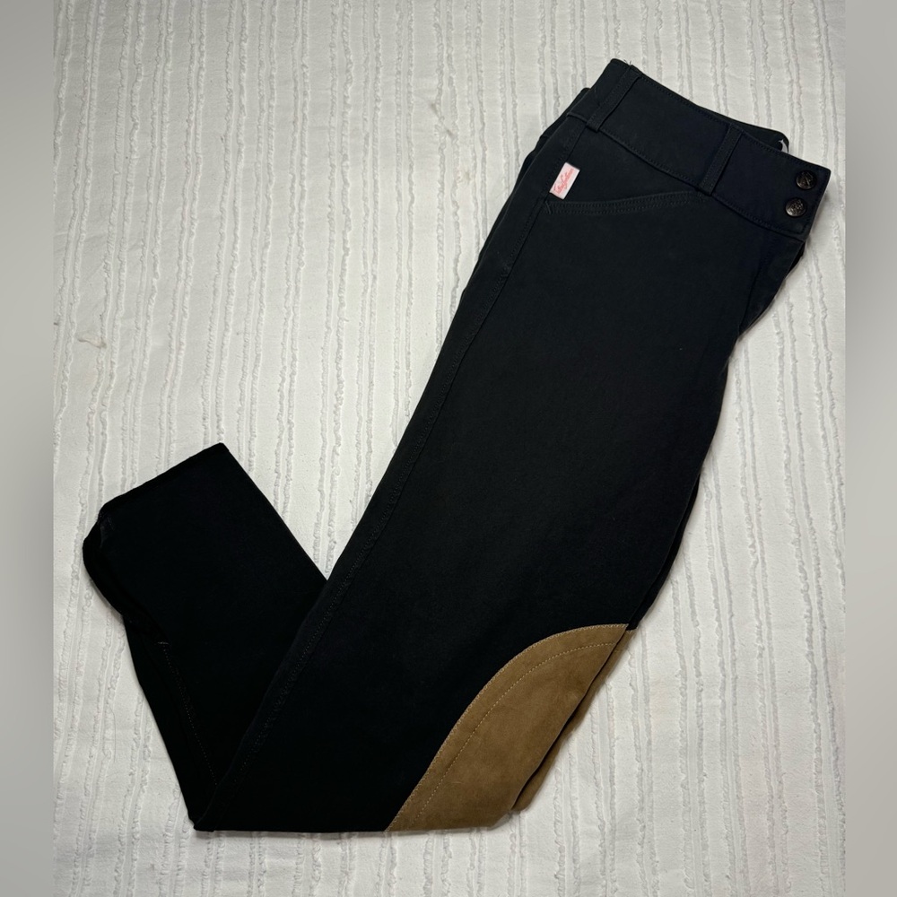 Tailored Sportsman Trophy Hunter Breeches Black Olive Size 28 R Style 1967
